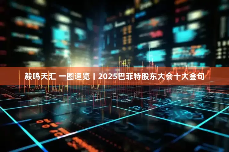 毅鸣天汇 一图速览丨2025巴菲特股东大会十大金句